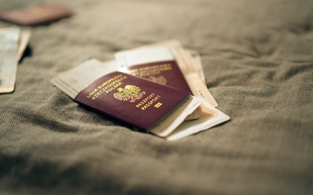 U.S. passport highlighting the importance of immigration consultant credentials and documentation.